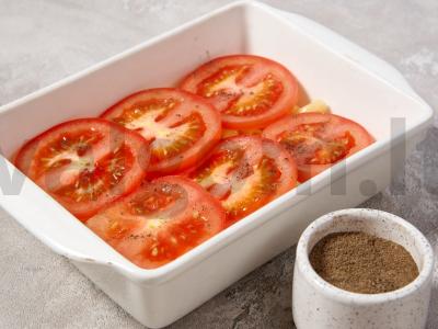 Makaronai su pomidorais orkaitėje Žingsnis 4