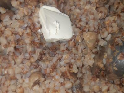 Grikių košė su sūriu ir grybais Žingsnis 2