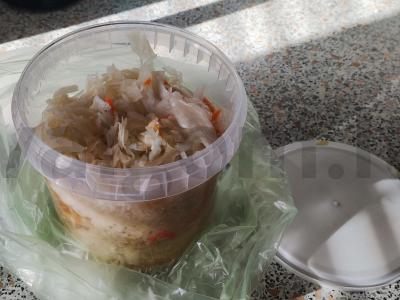 Marinuoti kopūstai su alumi Žingsnis 1