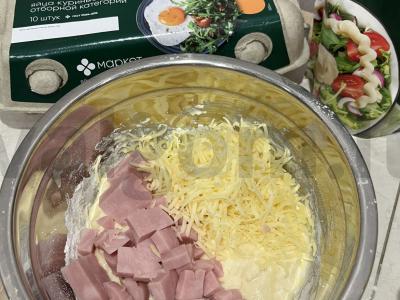 Greitas kumpio pyragas Žingsnis 2