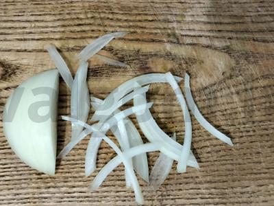 Lengvas salotas su avokadu ir tunu Žingsnis 4