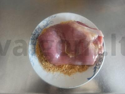 Keptas kalakutienos šlaunelės filė Žingsnis 4