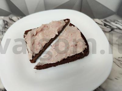 Sumuštiniai su lašiniais ir česnaku prie barščių Žingsnis 3