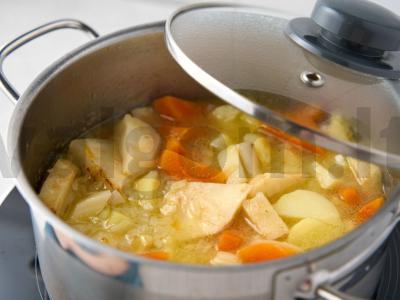 Šakniavaisių tyrės sriuba Žingsnis 5