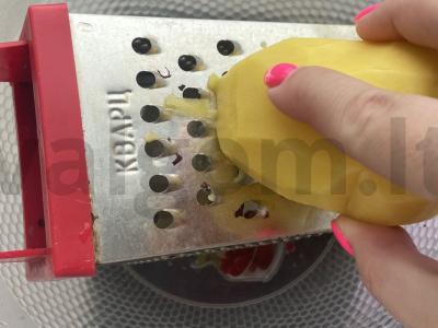 Bulvių blynai per 40 minučių Žingsnis 2