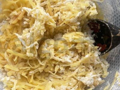 Bulvių blynai per 40 minučių Žingsnis 8