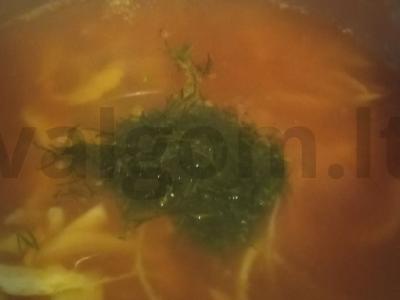 Šviežių kopūstų šči „Naminiai“ Žingsnis 5