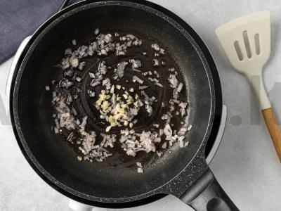 Makaronai su pomidorais ir rikota Žingsnis 2