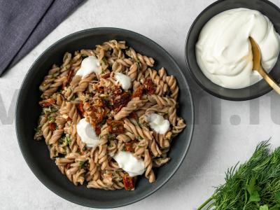 Makaronai su pomidorais ir rikota Žingsnis 7