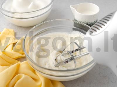 Tortas „Kriaušės karamelėje“ Žingsnis 14