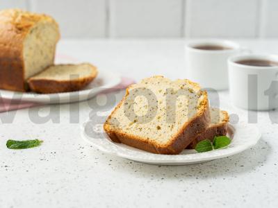 Citrininis aguonų keksiukas pagrindine nuotrauka