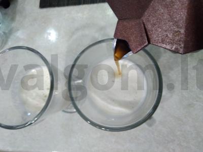 Raf-kava „Halva“ mokei Žingsnis 5