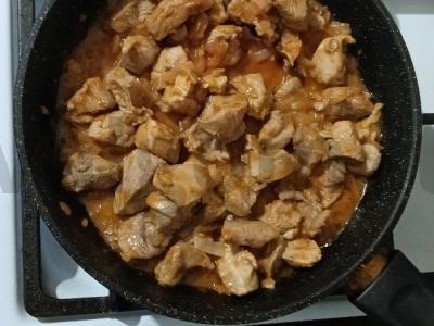 Kalakutienos troškinys Žingsnis 4