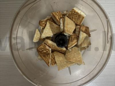 Skanūs namų saldainiai su riešutais Žingsnis 1