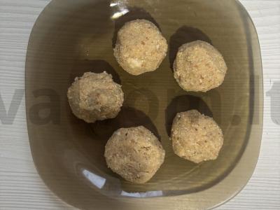 Skanūs namų saldainiai su riešutais Žingsnis 9