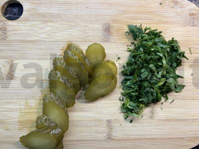 Kvapni grikių košė su žolelėmis ir agurku Žingsnis 2