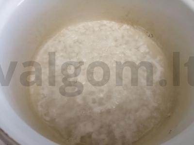 Kotletai su ryžiais ir ivasi Žingsnis 1