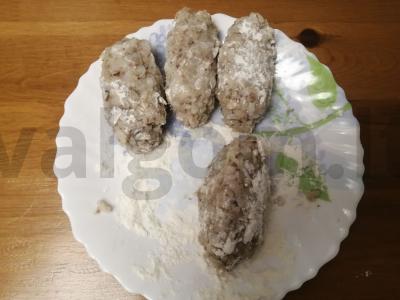 Kotletai su ryžiais ir ivasi Žingsnis 6