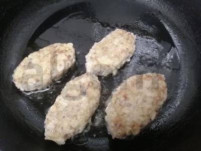 Kotletai su ryžiais ir ivasi Žingsnis 7