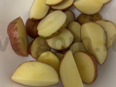 Maži bulvės orkaitėje Žingsnis 2