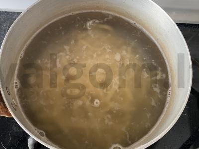 Lagnano makaronai su daržovėmis vakarienei Žingsnis 7