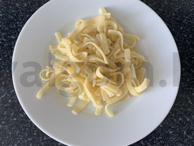 Lagnano makaronai su daržovėmis vakarienei Žingsnis 9