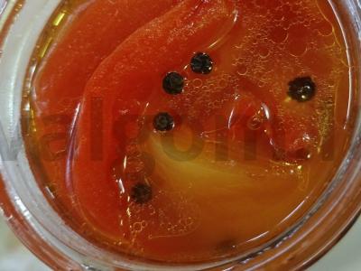 Marinuoti pipirai su prieskoniais Žingsnis 8