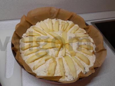 Varškės apkepas su obuoliu Žingsnis 8