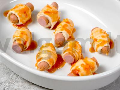 Sluoksniuotos mini dešrelės su saldžiarūgščiu padažu Žingsnis 5