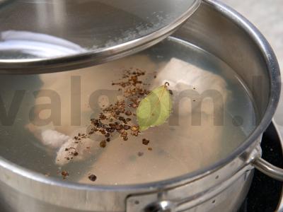 Kopūstų sriuba su kiaulienos šonkauliais Žingsnis 2