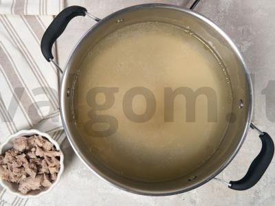 Kopūstų sriuba su kiaulienos šonkauliais Žingsnis 8