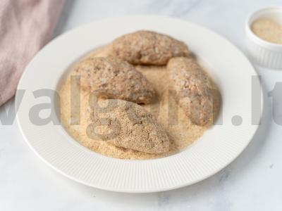 Žuvies konservų ir ryžių kotletai Žingsnis 8