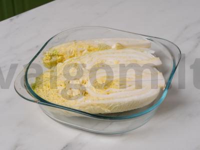 Kimči su obuoliu ir kriauše Žingsnis 2