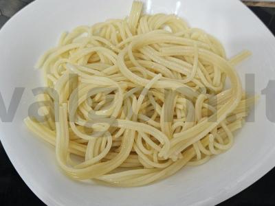 Makaronai su karpačiu, sūriu ir grybais Žingsnis 1