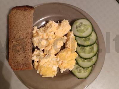 Greitas omletas pagrindine nuotrauka