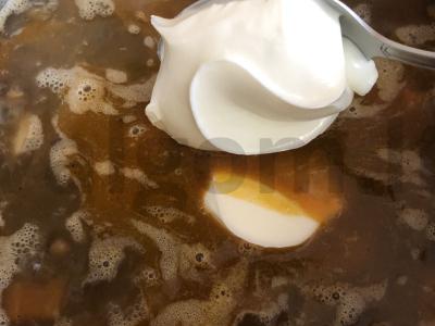 Grietininis lęšių sriuba-pyragas Žingsnis 7