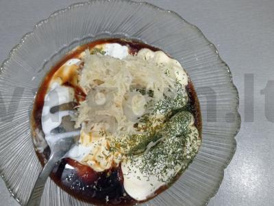 Česnakinis padažas Žingsnis 4