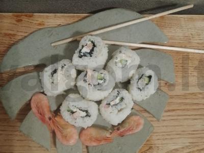 Rulonai su krevetėmis ir minkštu sūriu Žingsnis 12