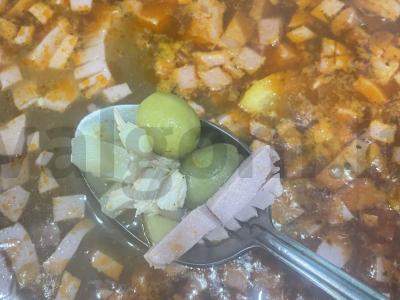 Sultinys „Peres“ su grietine Žingsnis 7