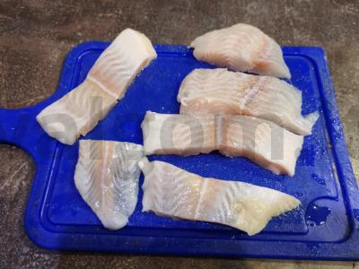 Žuvies filė su daržovėmis po sūriu Žingsnis 2