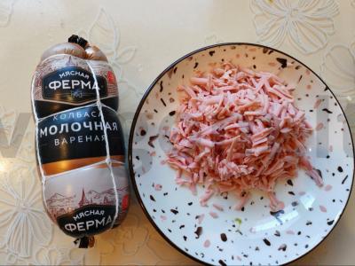 Cukinijų blynai su dešra ir sūriu Žingsnis 4