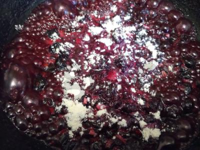 Kepti antis kojos su mėlynių padažu Žingsnis 7