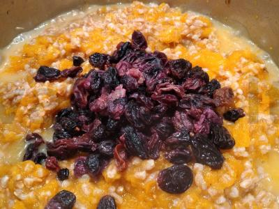 Vegetariška kviečių košė su moliūgu Žingsnis 3