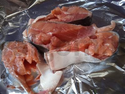 Lašiša, kepta su pievagrybiais ir Briuselio kopūstais po sūriu Žingsnis 2