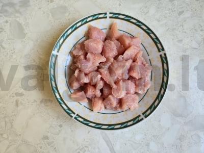 Kalakutiena puode su bulvėmis Žingsnis 3