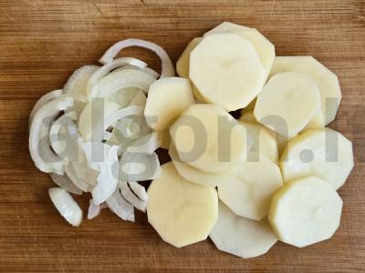 Kalakutiena puode su bulvėmis Žingsnis 4