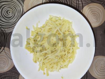 Lašišų salotas „Mandarinka“ Žingsnis 1