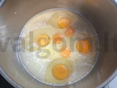 Kūčiukai ant Aleksandrijos tešlos Žingsnis 1