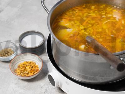 Aromatingas kukurūzų sriuba Žingsnis 4