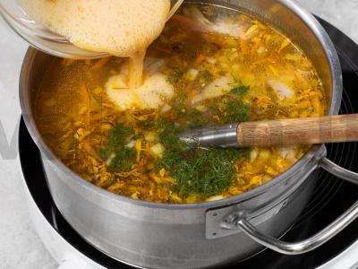 Aromatingas kukurūzų sriuba Žingsnis 5